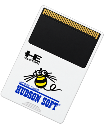 HuCard Hudson Soft, au format carte de crédit