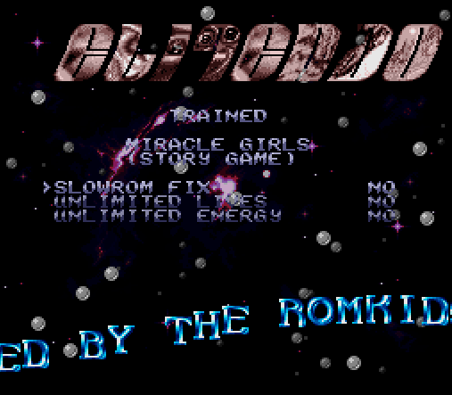 Menu Elitendo de Miracle Girls